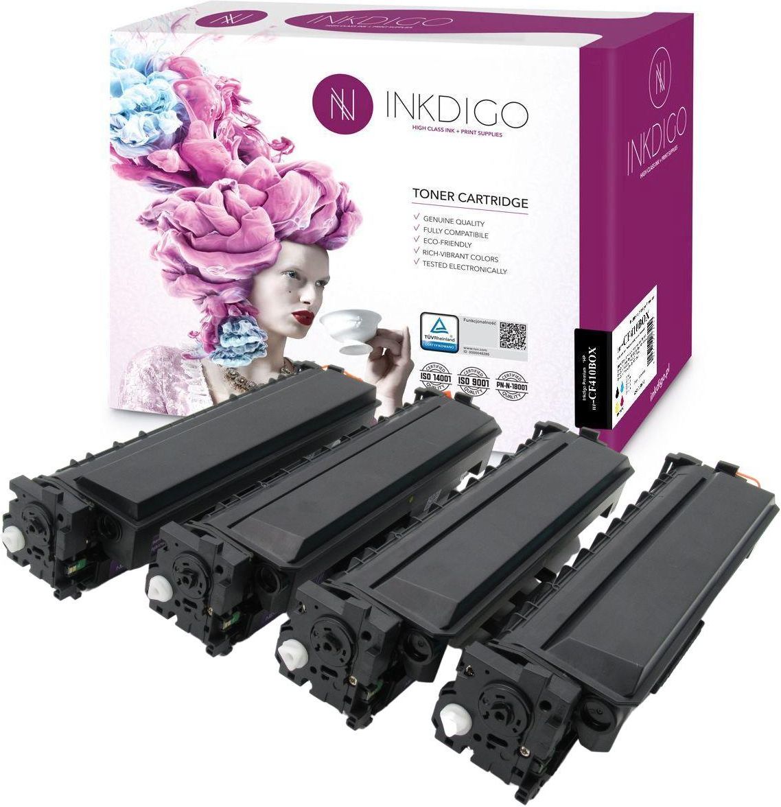 X Inkdigo Tuv Toner Hp Cf X Pro M Dn M Fdw Opinie I