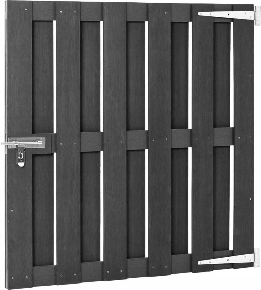 BRAMKA OGRODOWA, WPC, 100 X 100 CM, SZARA 9273866764 - zdjęcie 2 BRAMKA OGRODOWA, WPC, 100 X 100 CM, SZARA 9273866764