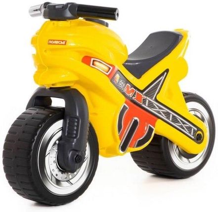 Quality Toys Wader Qt Jeździk Motor Mx Żółty  
