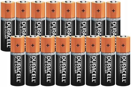 DURACELL AA 16 sztuk - baterie alkaliczne paluszki