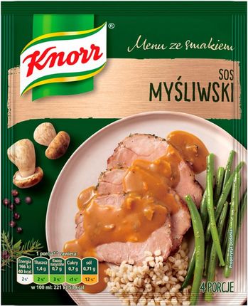 Knorr Menu ze smakiem Sos myśliwski 37 g