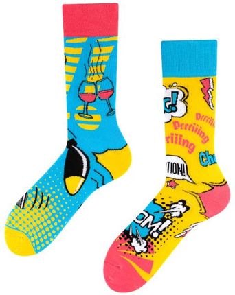 Boom Boom, Todo Socks, Bomba, Wybuch, Granat, Kolorowe Skarpety