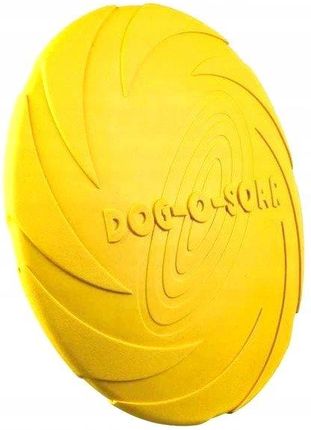 Zabawka dysk Frisbee pływające 22cm żółty