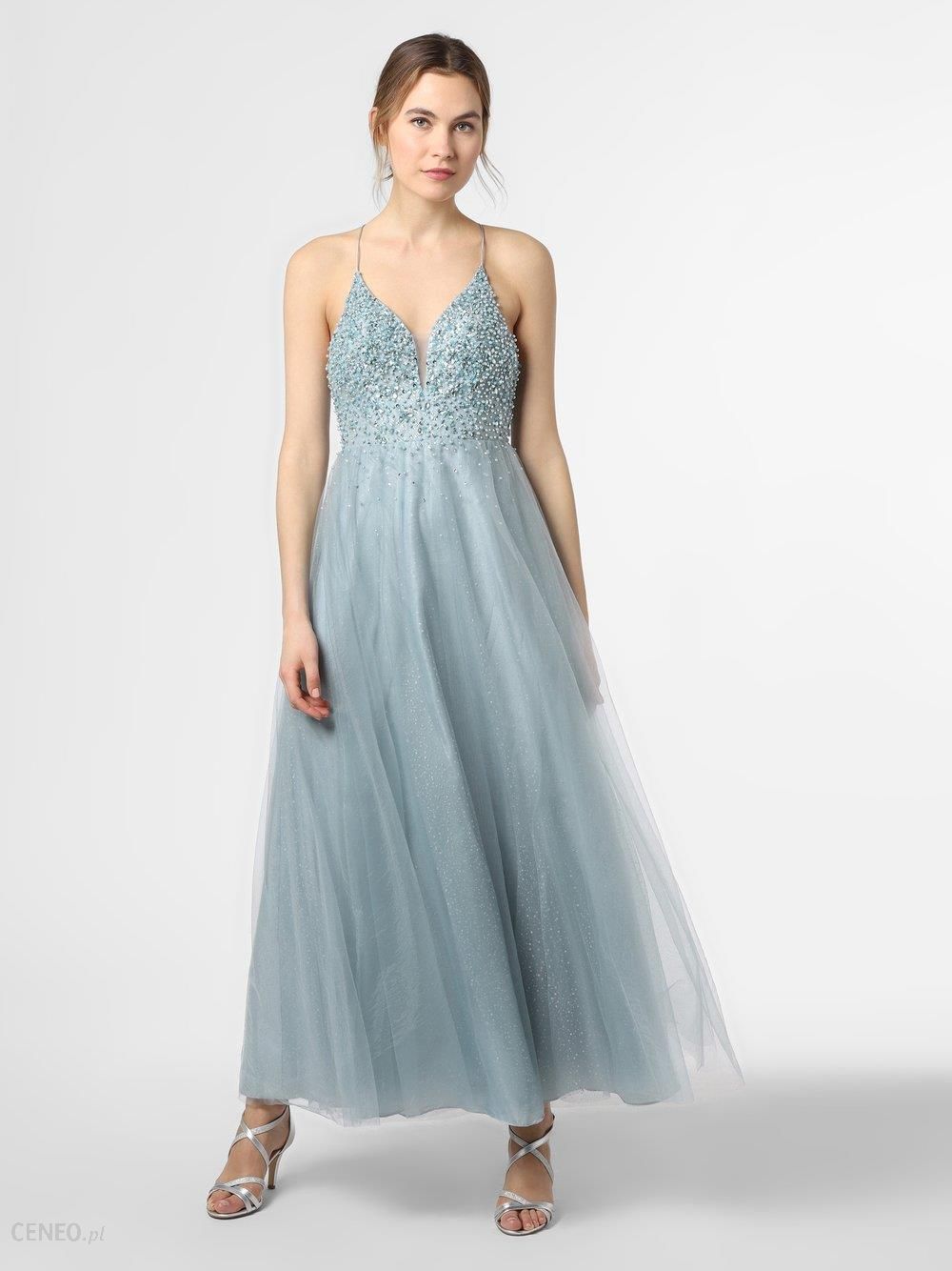 Laona - Damska sukienka wieczorowa, niebieski - Ceny i opinie 