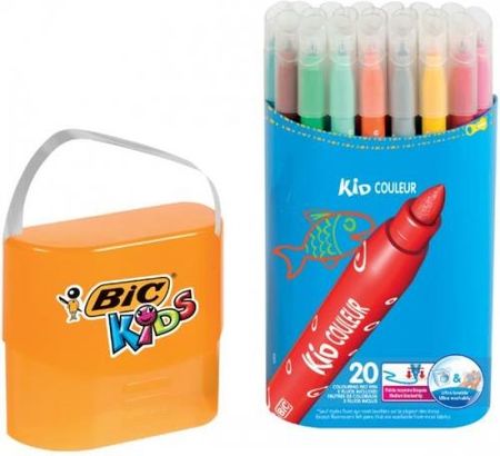 Bic Pisaki 20 Kolorów Zmywalne Kids 9225131