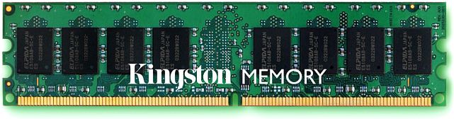 Kingston 2GB 667MHz DDR2 ECC Reg with Parity CL5 DIMM Dual Rank, x8 KVR667D 