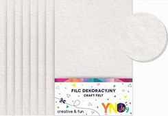 Zdjęcie Noster Filc Dekoracyjny Biały Ynj - Puszczykowo