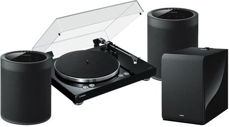 Yamaha MusicCast Vinyl 500 czarny + 2x MusicCast 20 czarny + SUB 100 czarny 