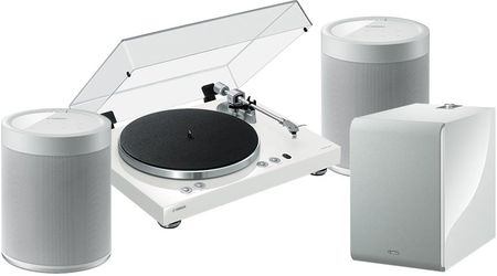 Yamaha MusicCast Vinyl 500 biały + 2x MusicCast 20 biały + SUB 100 biały 