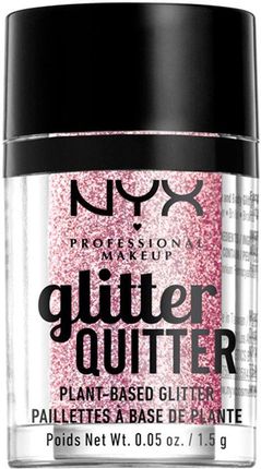 NYX Professional Makeup Glitter Quitter Plant Based Glitter Pink 1,5 g