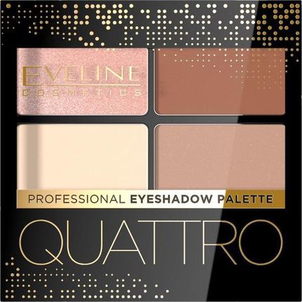 eveline cosmetics Cienie do powiek z aplikatorem  Quattro Professional Eyeshadow Palette 05