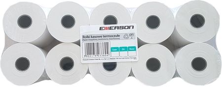 Emerson Rolki Papierowe Do Kas Termiczne Emerson 57 Mm X 80 M Zgrzewka 6 Rolek