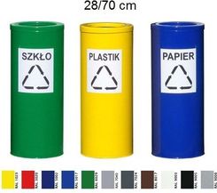 Zdjęcie Eko-Systemy.Com Pojemnik Do Segregacji Odpadów ( Pojemnik C-50/S Potrójny ) - Mysłowice