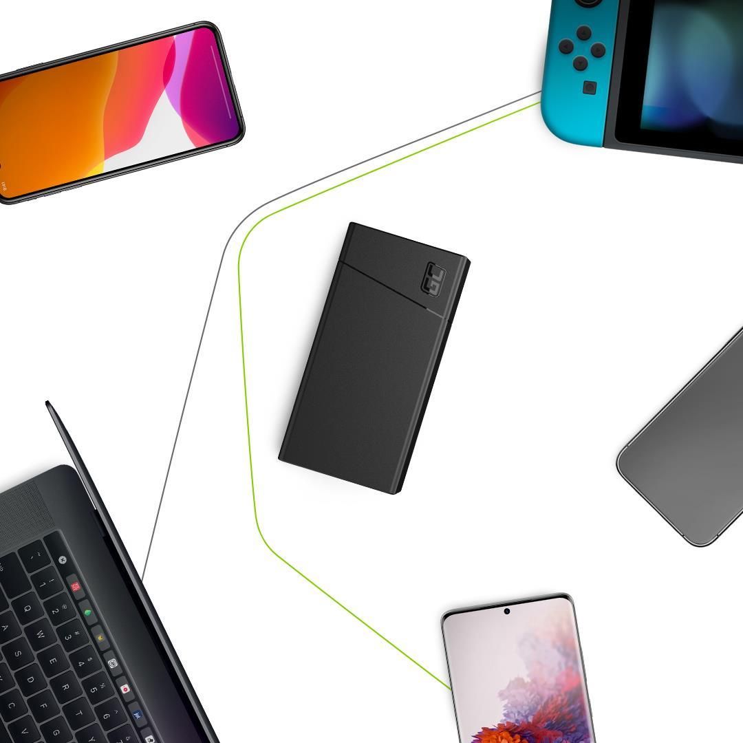 Green Cell GC Power Bank PowerPlay20 20000mAh czarny (PBGC03) - zdjęcie 4 Green Cell GC Power Bank PowerPlay20 20000mAh czarny (PBGC03)