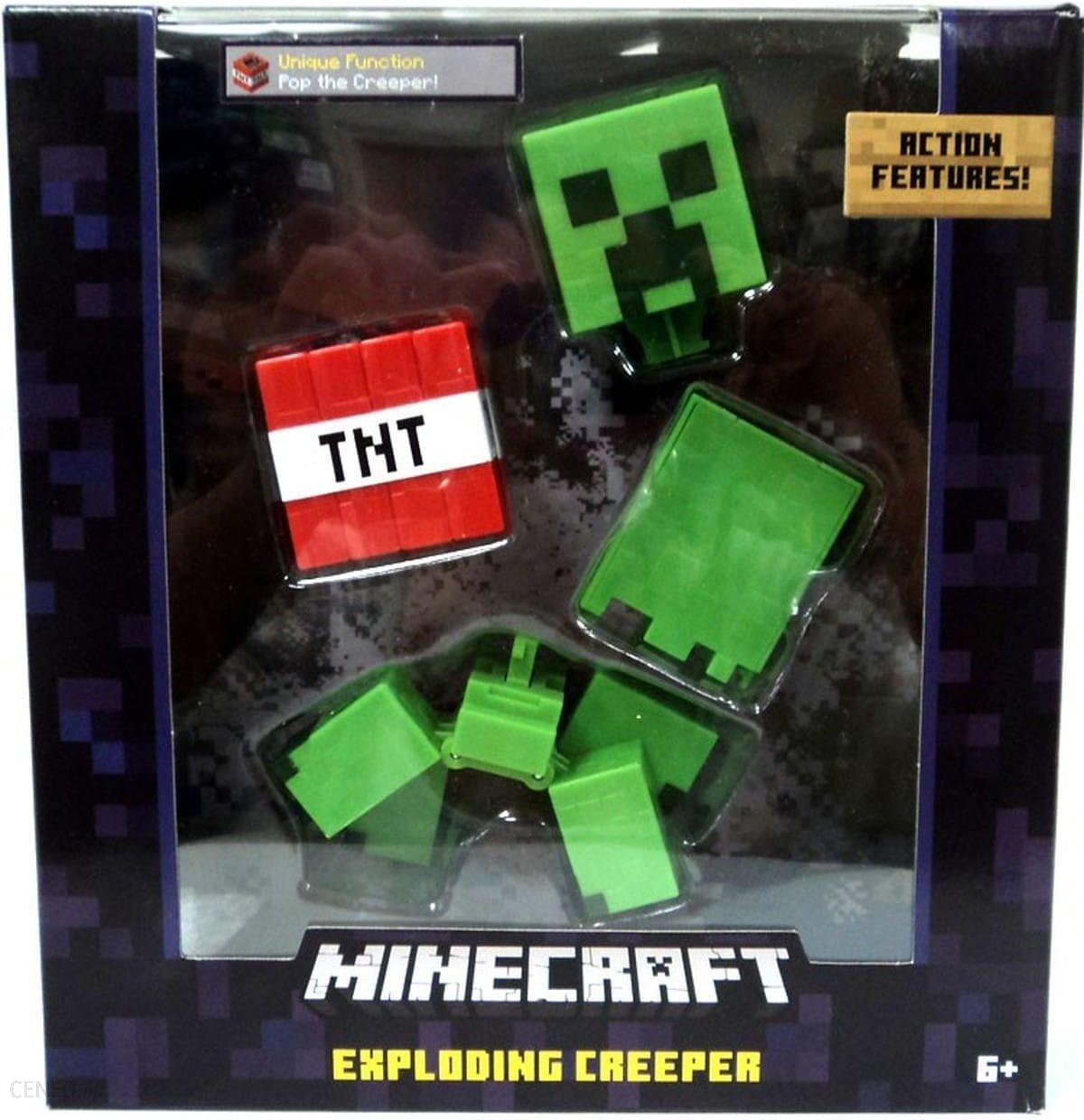 Mattel Figurka Minecraft Eksplodujacy Creeper Fdg49 Ceny I Opinie Ceneo Pl - figurki roblox figurki z gier dla dzieci allegropl