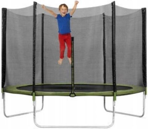 Seven For 7 Trampolina Z Siatką Zabezpieczającą 3,05X2,4 M 182672 - zdjęcie 1 Seven For 7 Trampolina Z Siatką Zabezpieczającą 3,05X2,4 M 182672