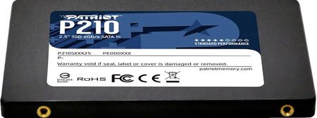 Dysk SSD Patriot P210 2TB 2,5 SATA (P210S2TB25) - Opinie i