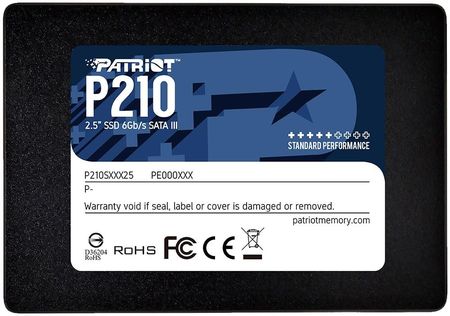 Patriot P210 2TB 2,5" SATA (P210S2TB25)