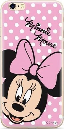 ERT Disney z nadrukiem Minnie 008 do iPhone 8 Plus / iPhone 7 Plus różowy (DPCMIN7589) 