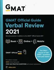 Zdjęcie GMAT Official Guide Verbal Review 2021, Book + Online Question Bank - Rzeszów