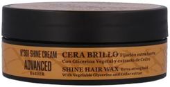 tahe Wosk nabłyszczający do włosów ADVANCED BARBERNº301 SHINE CREAM z gliceryną roślinną i ekstraktem z cedru 100ml