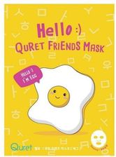 Zdjęcie Quret Hello:) Friends Mask Maska Do Twarzy W Płachcie Jajko 25G - Marki
