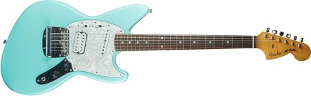 【改造品】Fender  Cobain Jag-Stang Fender Kurt Cobain Jag-Stang RW Fiesta Red | Polska