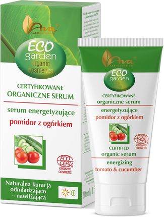 Ava Eco Garden Serum Energetyzujące Pomidor Z Ogórkiem