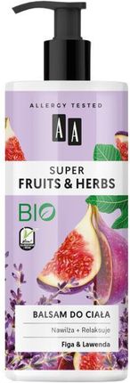 Aa Super Fruits&Herbs Balsam Do Ciała Figa&Lawenda 500 ml