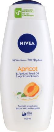 Nivea Kremowy Żel Pod Prysznic Apricot Bath Care Cream Shower Apricot And Milk 500Ml