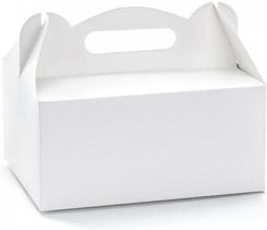 Zdjęcie Partydeco Ozdobne Pudełka Na Ciasto Biały 19X14X9Cm 1 Op. / 10 Szt. - Legnica