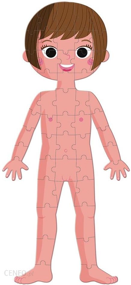Janod Puzzle Edukacyjne Gigantyczne Ciało Człowieka 50 75 I 100 Elementów 5 + J02681