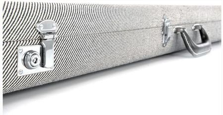 Fender G&G Deluxe Hardshell Case Black Tweed Stratocaster