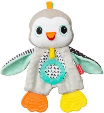 Infantino Ząbkowany Pierścionek Przytulny Pingwin