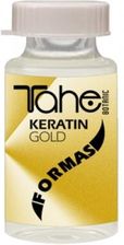 Zdjęcie tahe Keratin Gold Formas ampułki do stylizacji z olejem arganowym i czystą keratyną 10ml - Warszawa