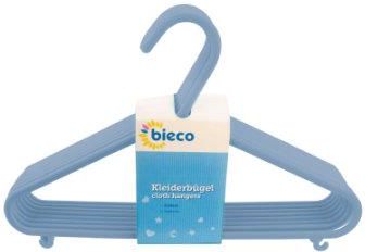 Bieco Wieszaki na Garderobę 8 szt  Niebieski
