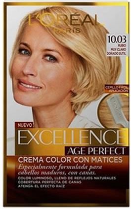 L'Oreal Paris Excellence Age Perfect farba 10.03 Bardzo jasny złoty blond