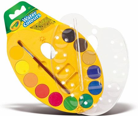 Crayola Paleta Farb Akwarelowych 12 Kolorów