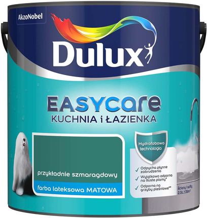 Dulux Easy Care Kuchnia I Łazienka Przykładnie Szmaragdowy 2,5L
