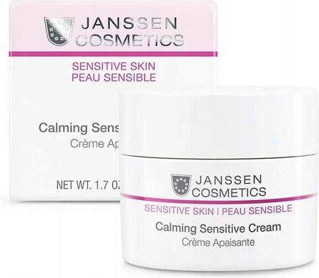 Krem Janssen Cosmetics Intense Calming Cream Odżywczy na dzień i noc 50ml