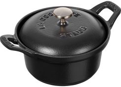 Zdjęcie Staub Garnuszek Żeliwny Okrągły 500 Ml Czarny - Pieniężno