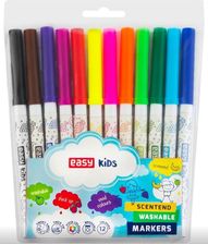Zdjęcie Pisaki Spiralne Zapachowe 12 Kolorów Easy - Kościan