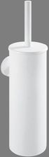 Szczotka WC wysoka wisząca Stella Classic metalowy pojemnik wkład z tworzywa Classic biała 07 435 W