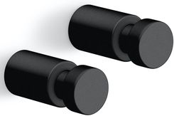 Zdjęcie Zack Zestaw 2 Wieszaków Na Ręczniki Aivo 4 Cm Czarny - Proszowice