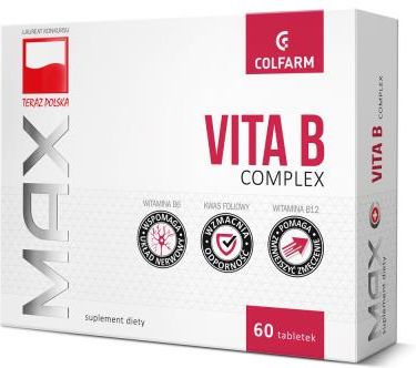 COLFARM MAX VITA B COMPLEX 60 tabl