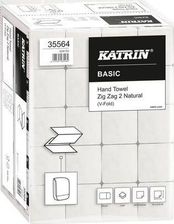 Zdjęcie Katrin Ręcznik Basic Zig Zag 2 Biały 2 Warstwy Handy Pack Karton 20Szt (Kr0181) - Krapkowice