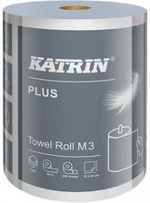 Katrin Monorolka Niepyląca 2W1 Ręcznik Papierowy 2 Warstwowy Biały+Czyściwo 1 Warstwowe Niebieskie 55M Plus M3 (Mt048) - Ręczniki papierowe