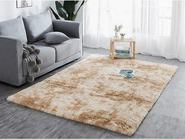 Dywan Ombre Shaggy Strado 160x230 OmbreCamel Beżowy Beżowy