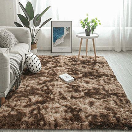 Dywan Ombre Shaggy Strado 160x230 OmbreCoffee Brązowy Brązowy - zdjęcie 2