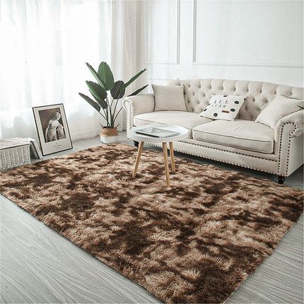 Dywan Ombre Shaggy Strado 160x230 OmbreCoffee Brązowy Brązowy - zdjęcie 3